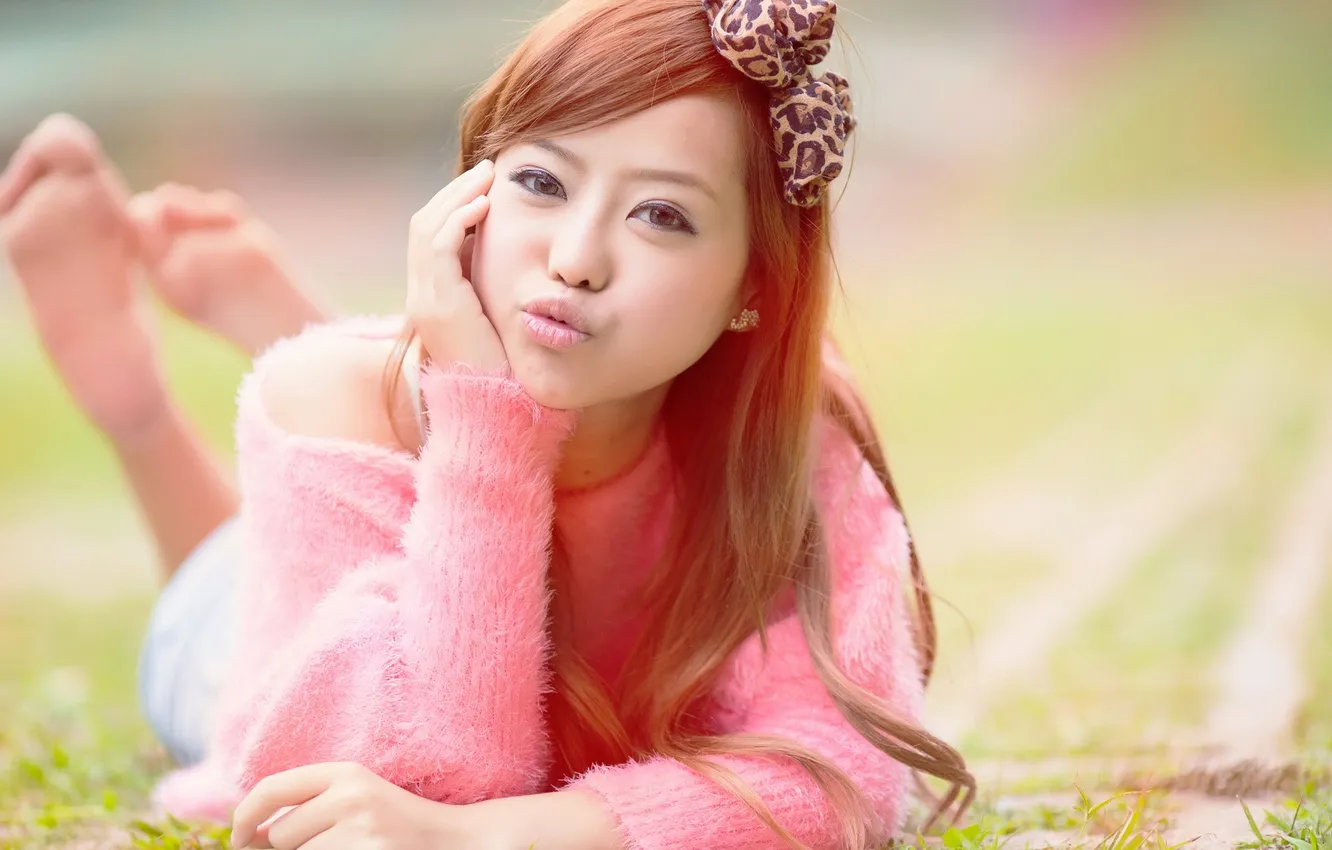 Photo wallpaper mood, portrait, girl