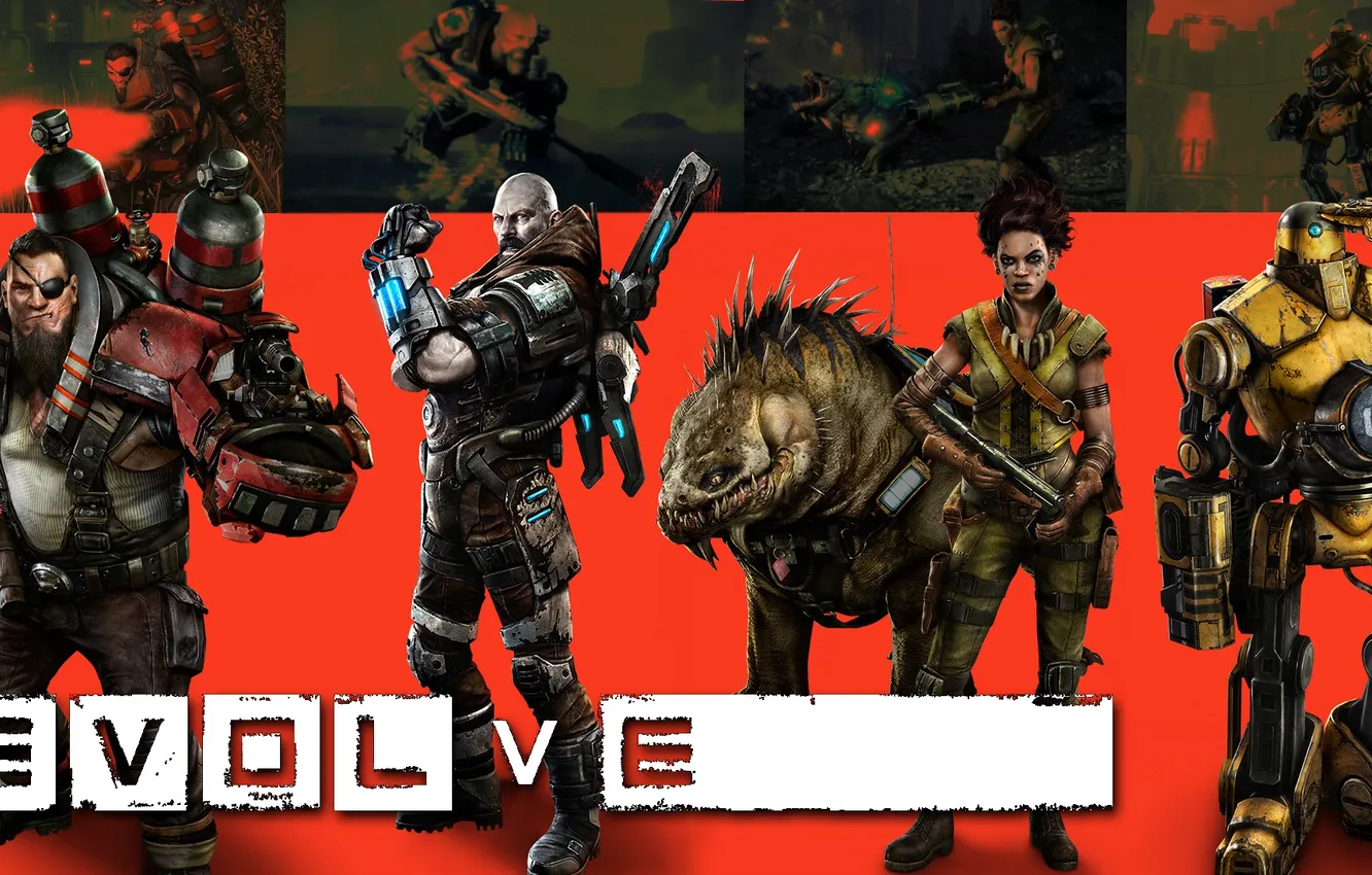 Photo wallpaper robot, Maggie, Medic, Daisy, Assault, bucket, Hyde, Trapper