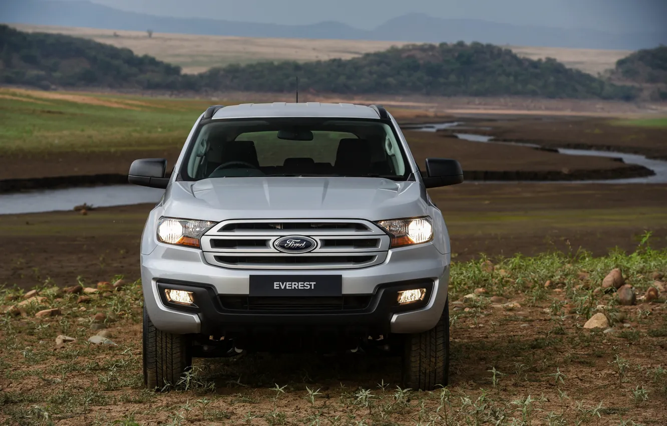 Photo wallpaper Ford, front view, Everest, 4WD, 2015, XLS