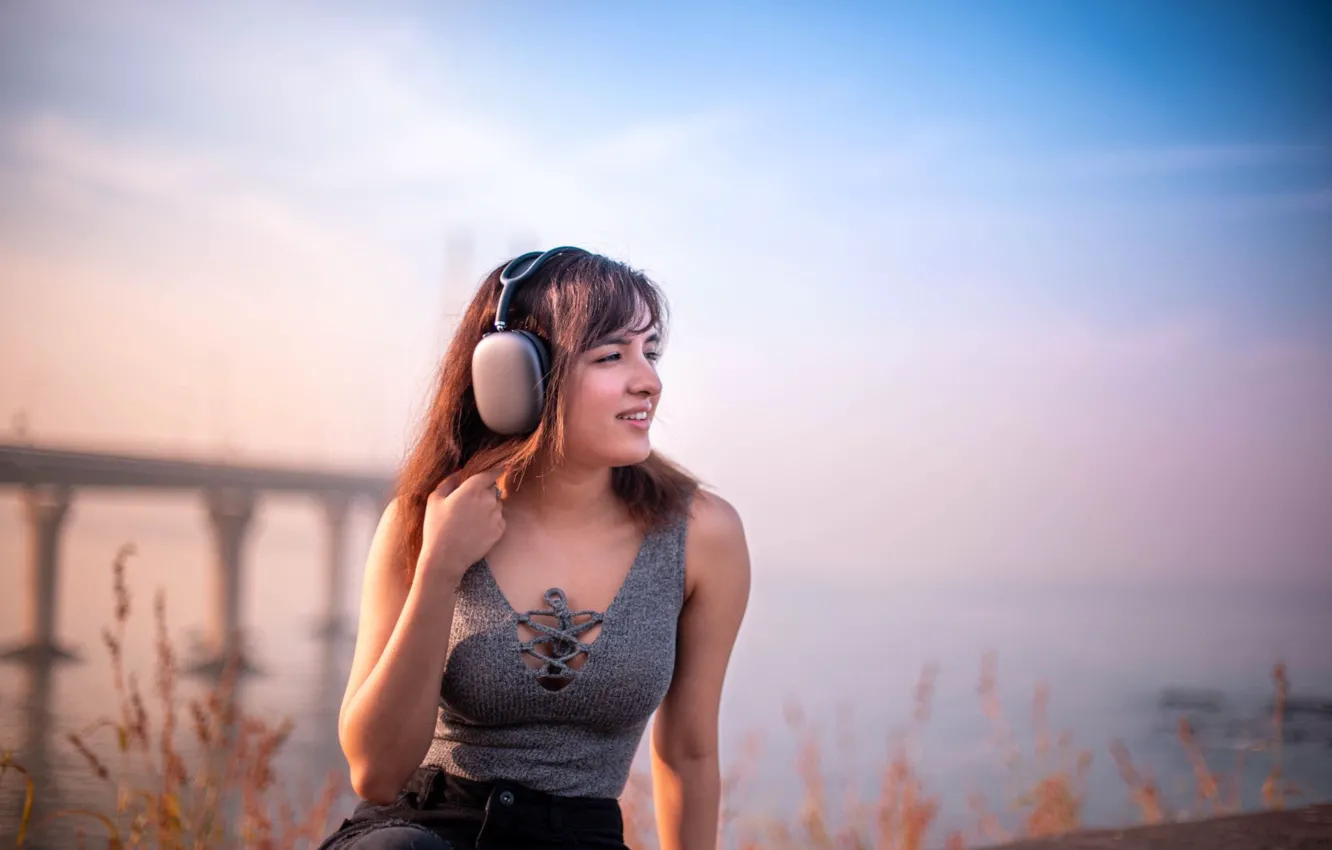 Photo wallpaper girl, hot, sexy, fashion, eyes, smile, beautiful, figure