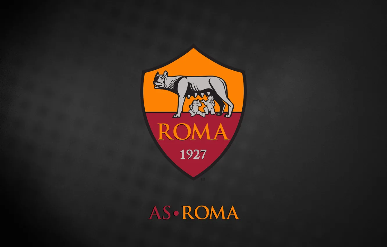 Photo wallpaper Football, Soccer, AS Roma, 1927, Capitoline Wolf