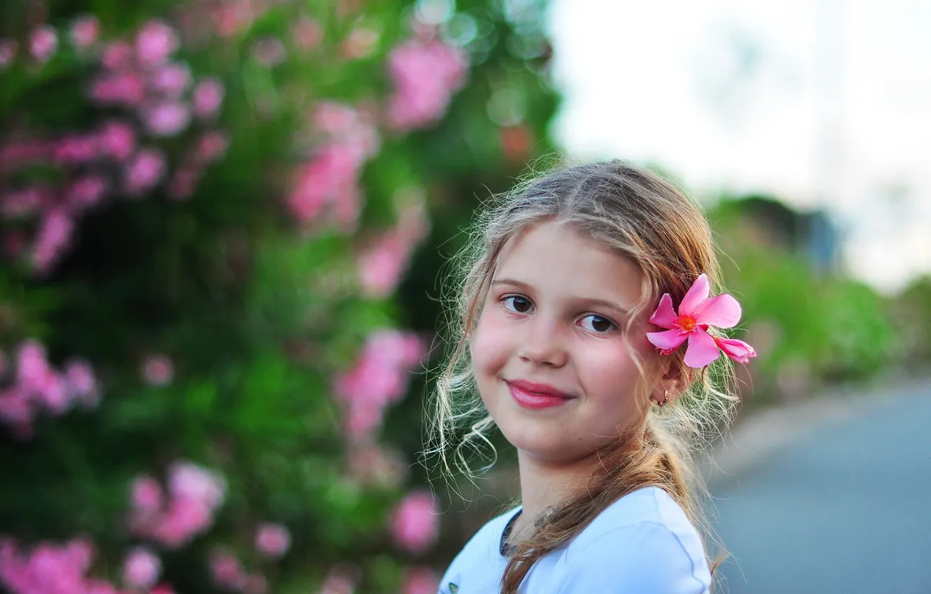 Photo wallpaper mood, portrait, girl