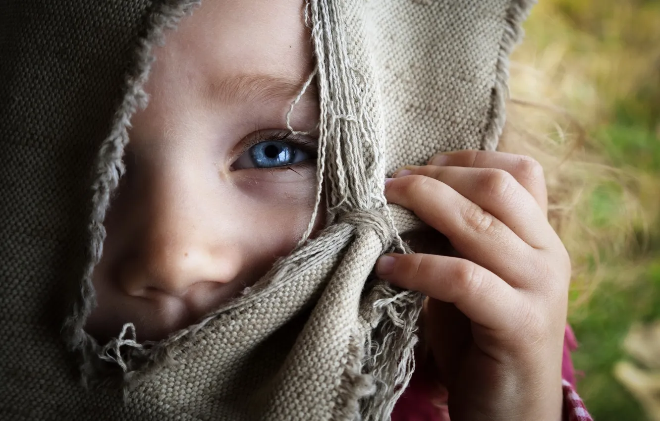 Photo wallpaper look, mood, girl