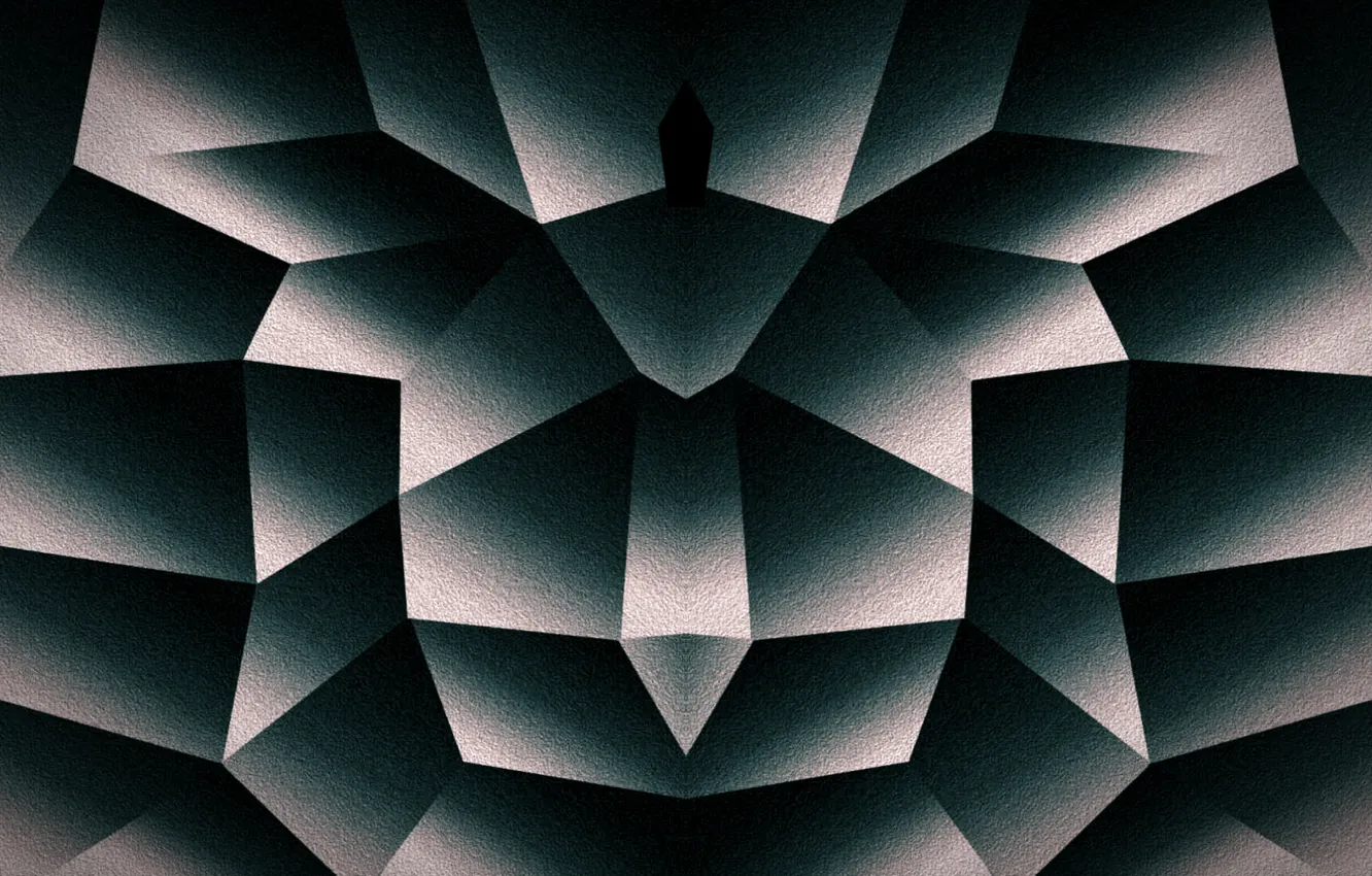 Photo wallpaper gradient, figure, geometry