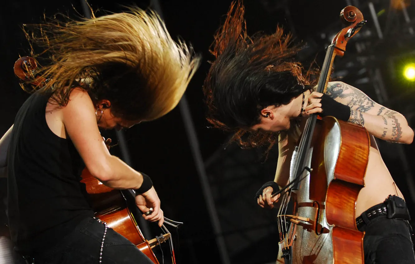 Photo wallpaper concert, Perttu, Kivilaakso, Eicca Toppinen, Apocalyptica, alternative metal, Symphonic Metal, progressive metal, instrumental metal