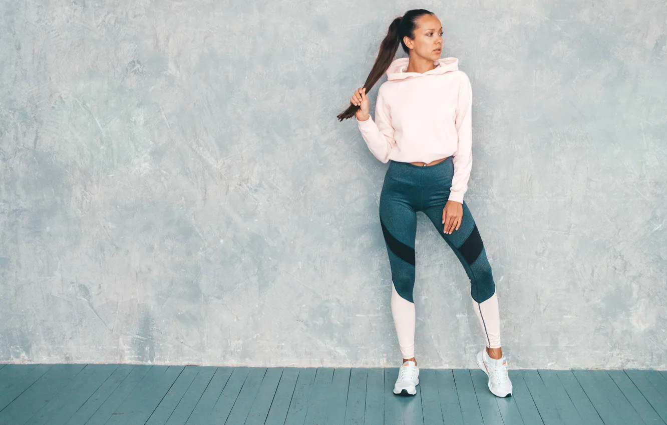 Photo wallpaper beautiful, model, perfect, body, female, tanned