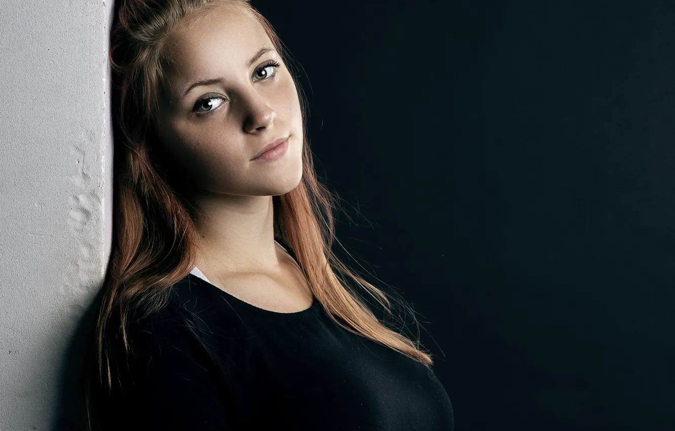 Photo wallpaper look, girl, portrait