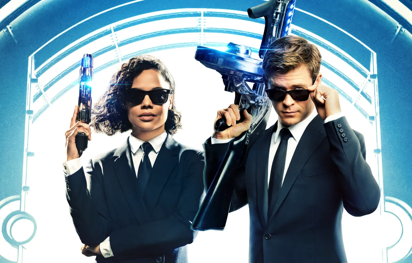 Photo wallpaper weapons, two, Men In Black International