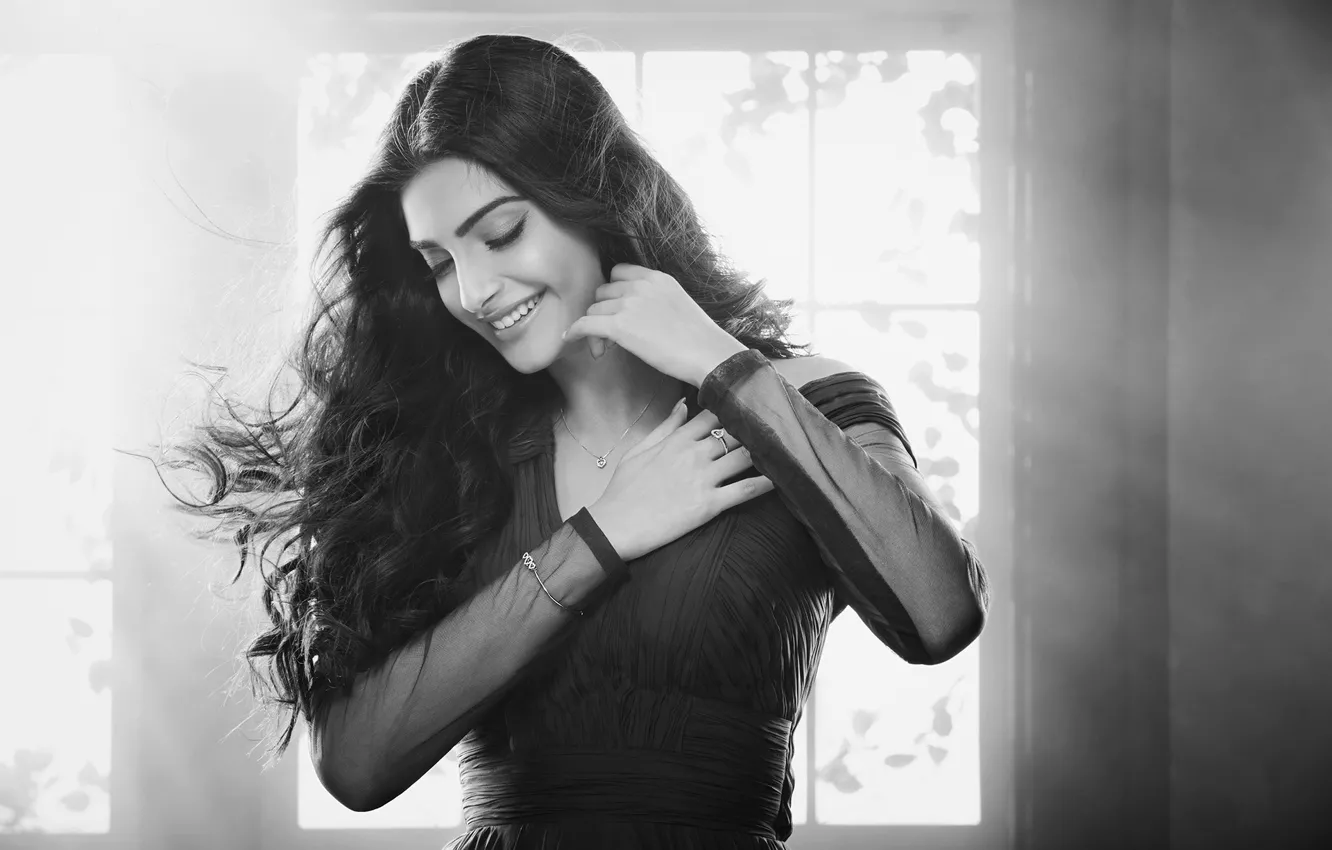 Photo wallpaper girl, eyes, smile, beautiful, model, beauty, lips, face