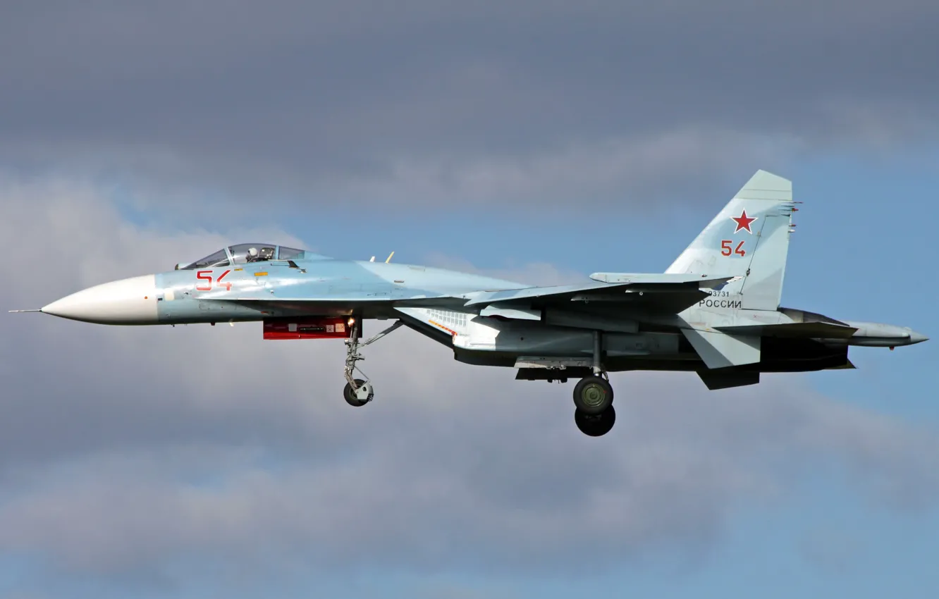 Photo wallpaper fighter, the rise, multipurpose, Su-27