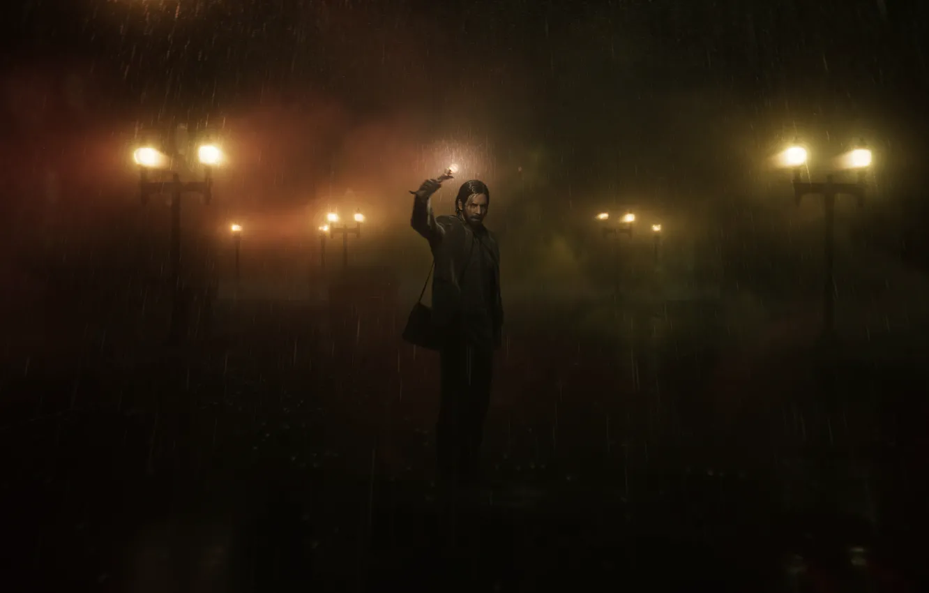 Photo wallpaper the game, game, survival horror, Epic Games, Remedy Entertainment, Alan Wake 2