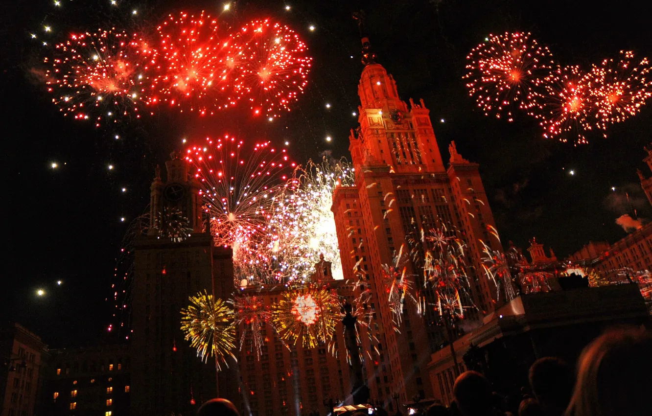 Photo wallpaper night, Moscow, Russia, Russia, night, Moscow