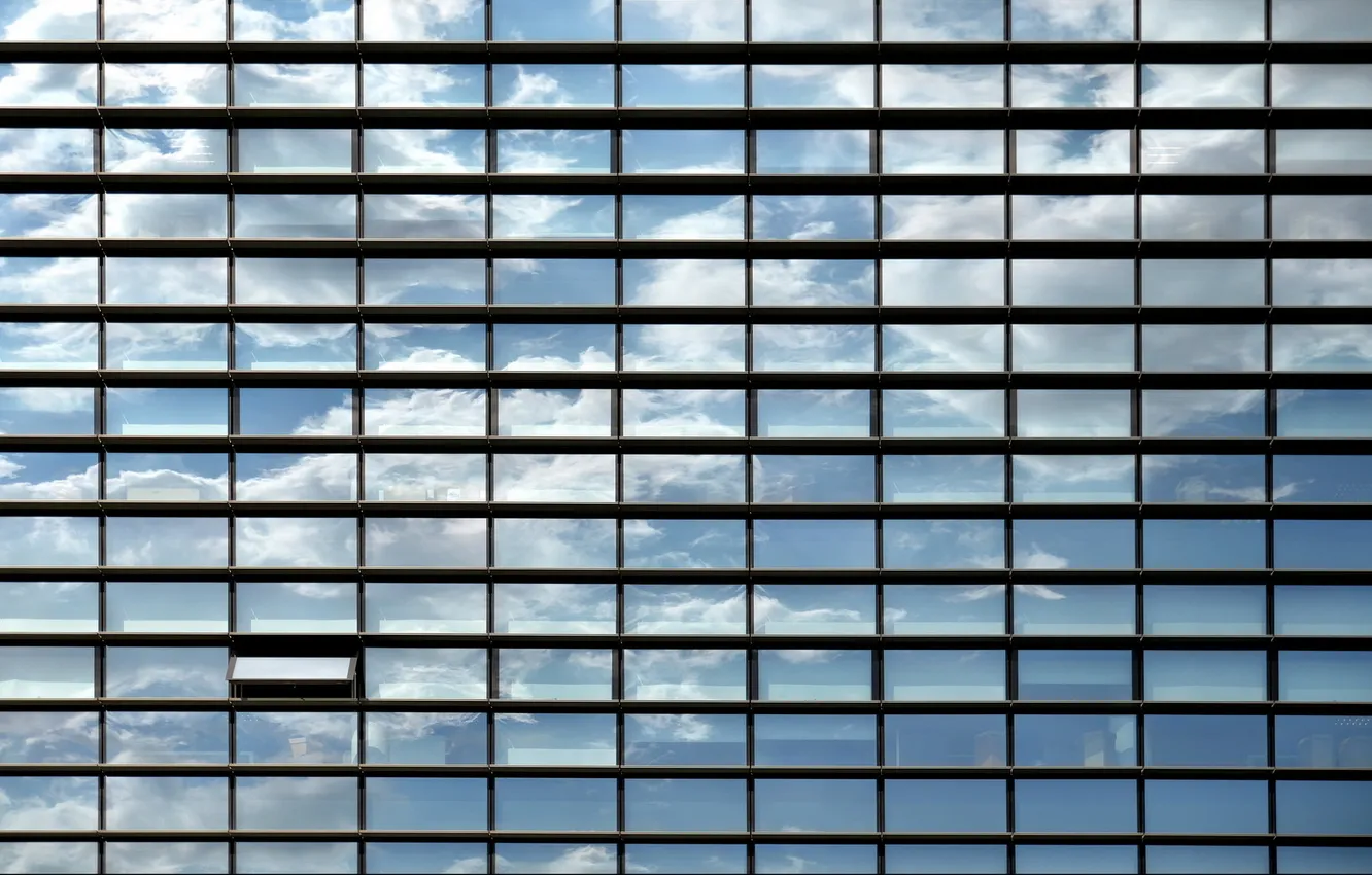 Photo wallpaper the sky, home, window