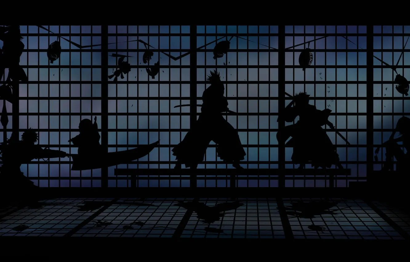 Photo wallpaper shadow, anime, Bleach, Bleach, position