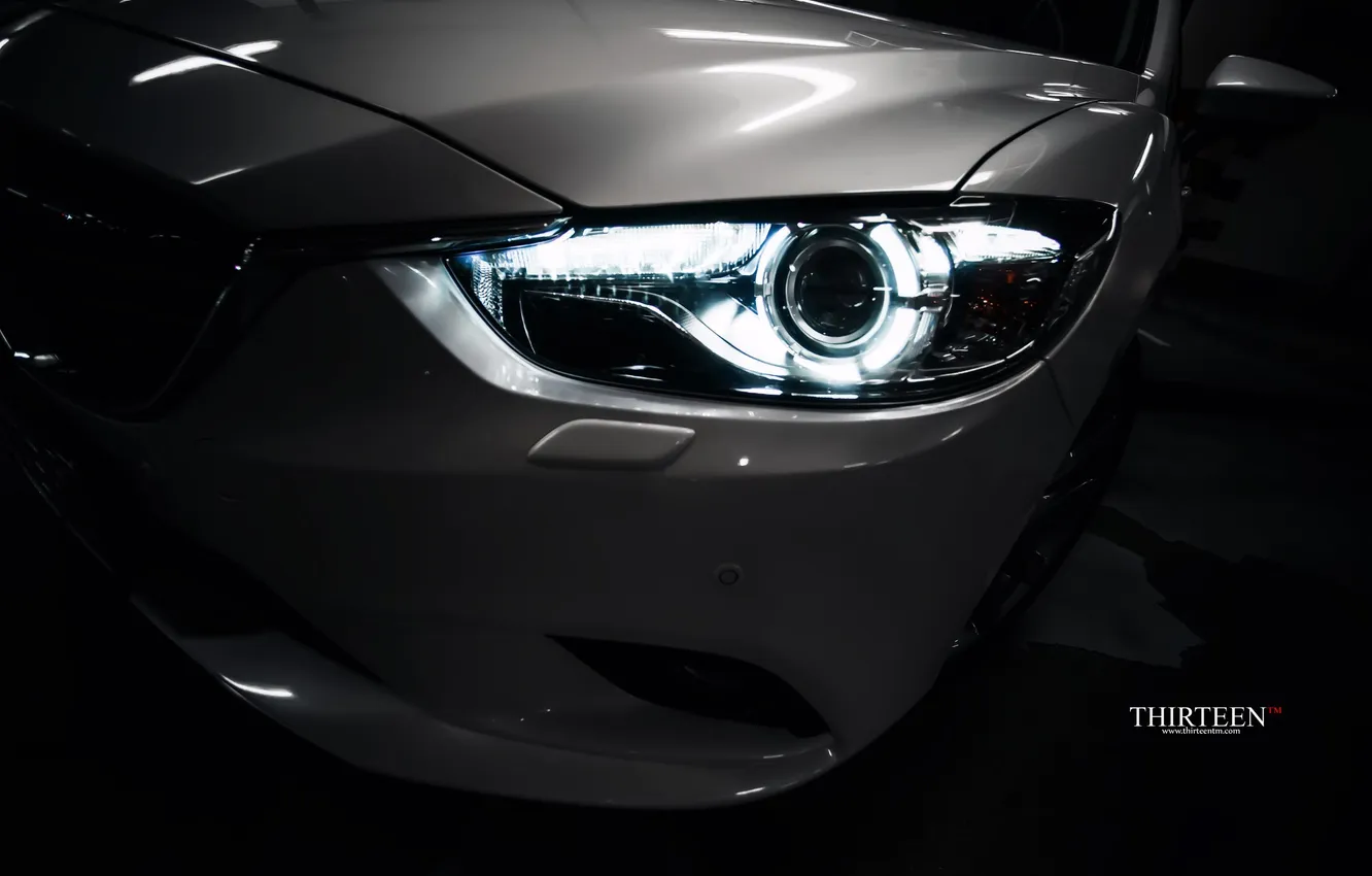 Photo wallpaper machine, auto, photographer, optics, Mazda, auto, photography, photographer