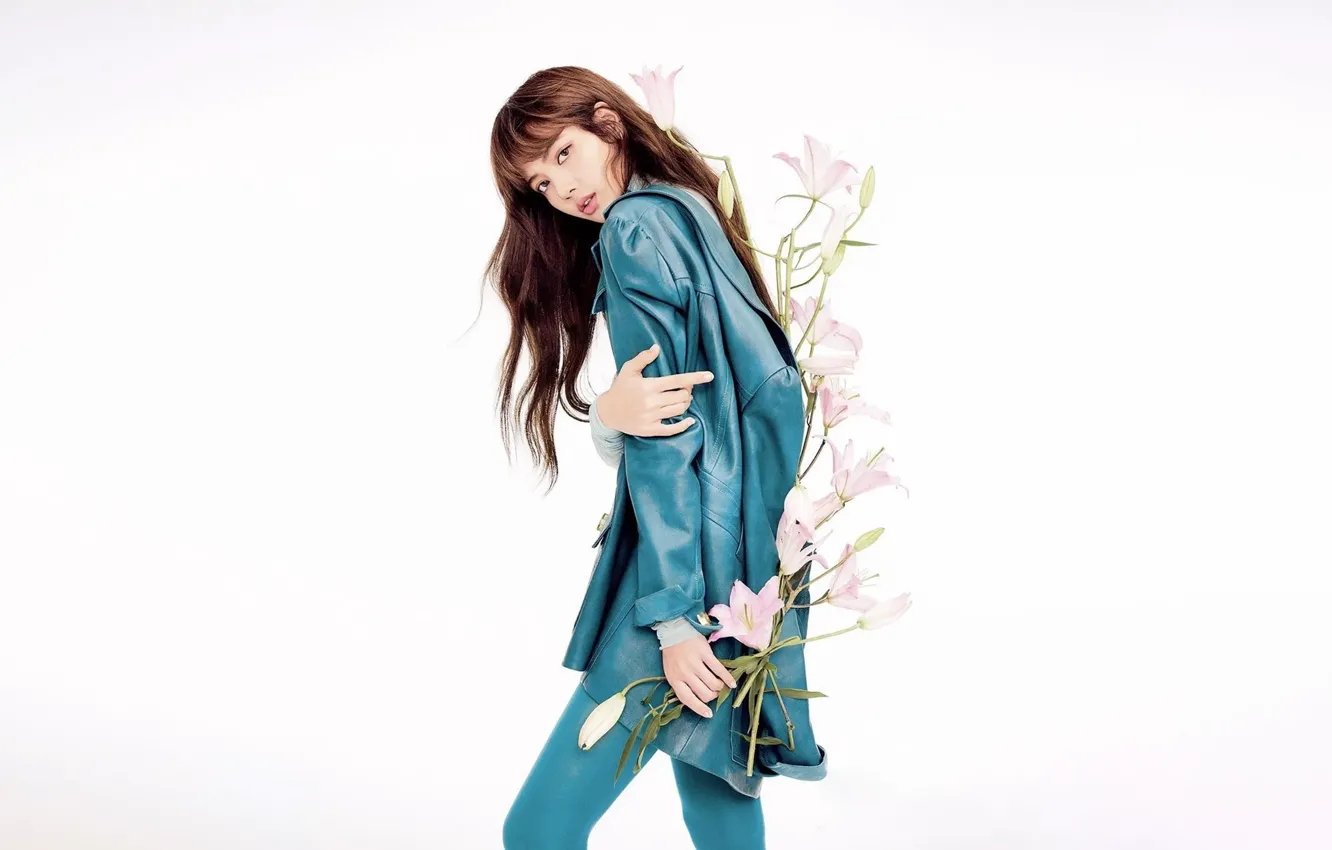 Photo wallpaper 2560x1440, Wallpaper for desktop, Kpop, 16:9, Blackpink, Lalisa Manoban, Fox Manoban, Lalisa Manoban