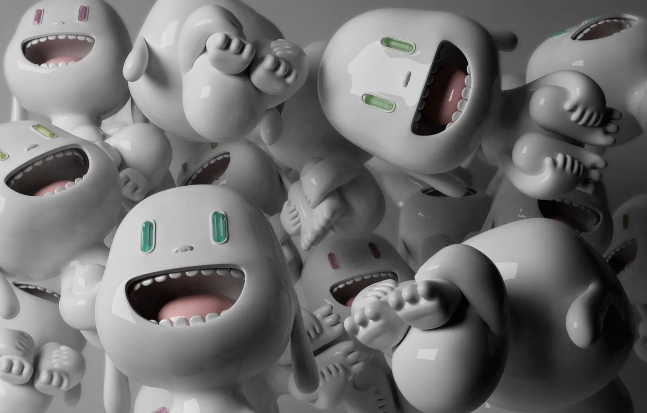 Photo wallpaper rabbit, windows 7, seven, gloss