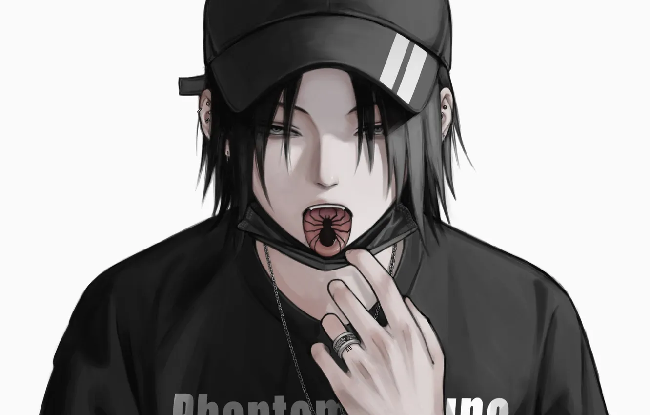 Photo wallpaper language, spider, cap, guy, Hunter x Hunter, Feitan, Hunter x Hunter