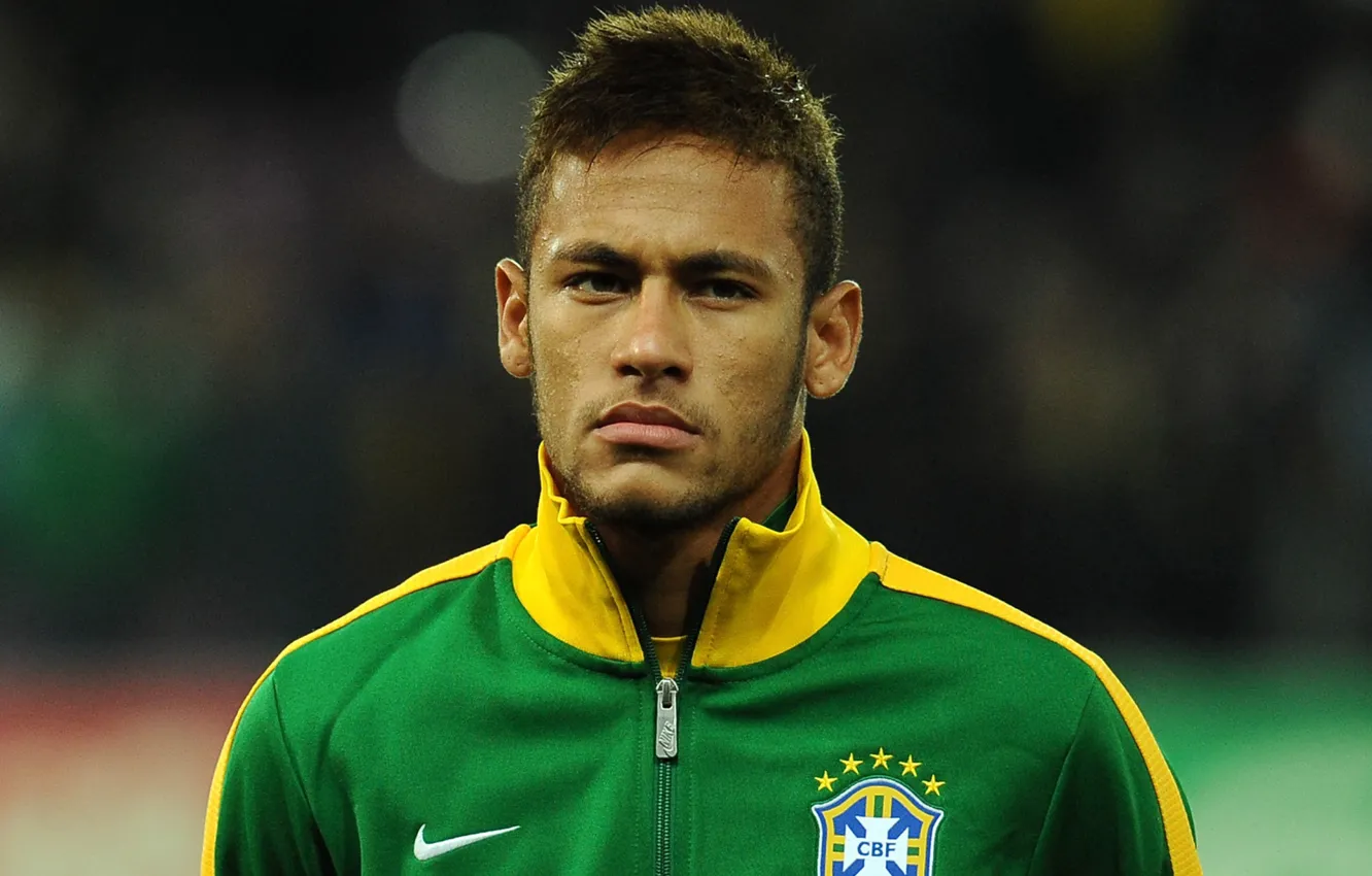 Photo wallpaper Football, Brasil, Neymar, FIFA 14