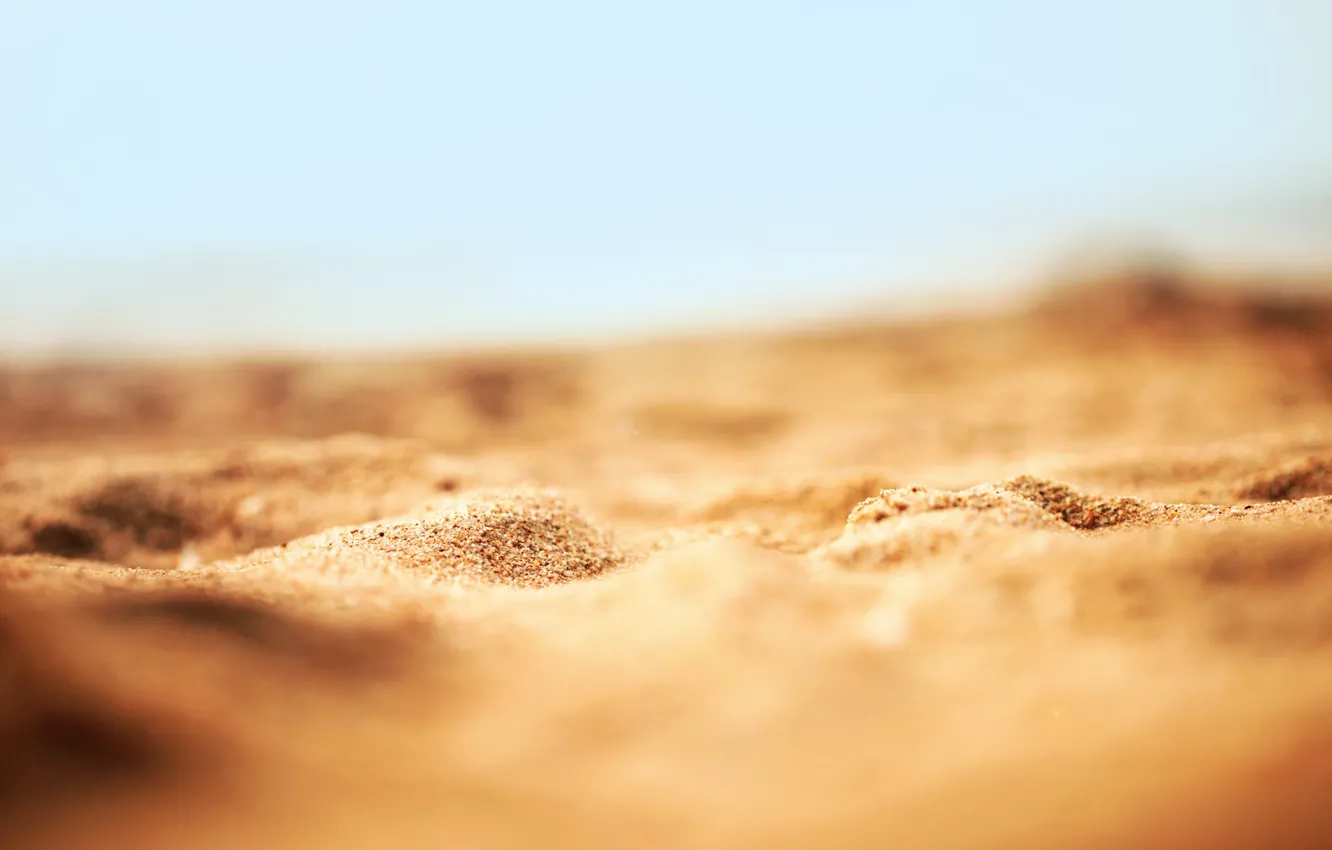 Photo wallpaper sand, beach, macro, nature, sand