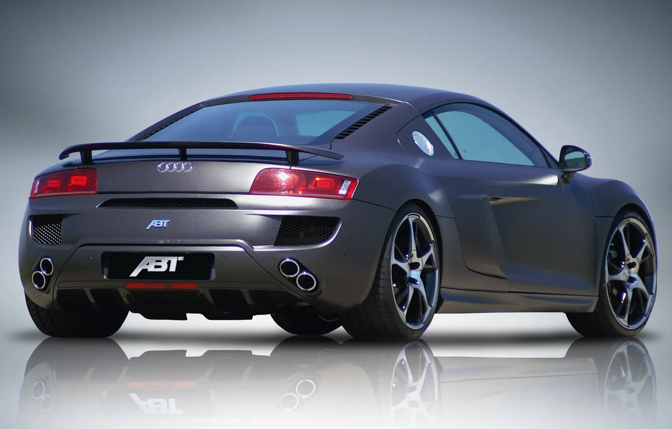 Photo wallpaper Audi, Audi, tuning, carbon, back, ABBOT