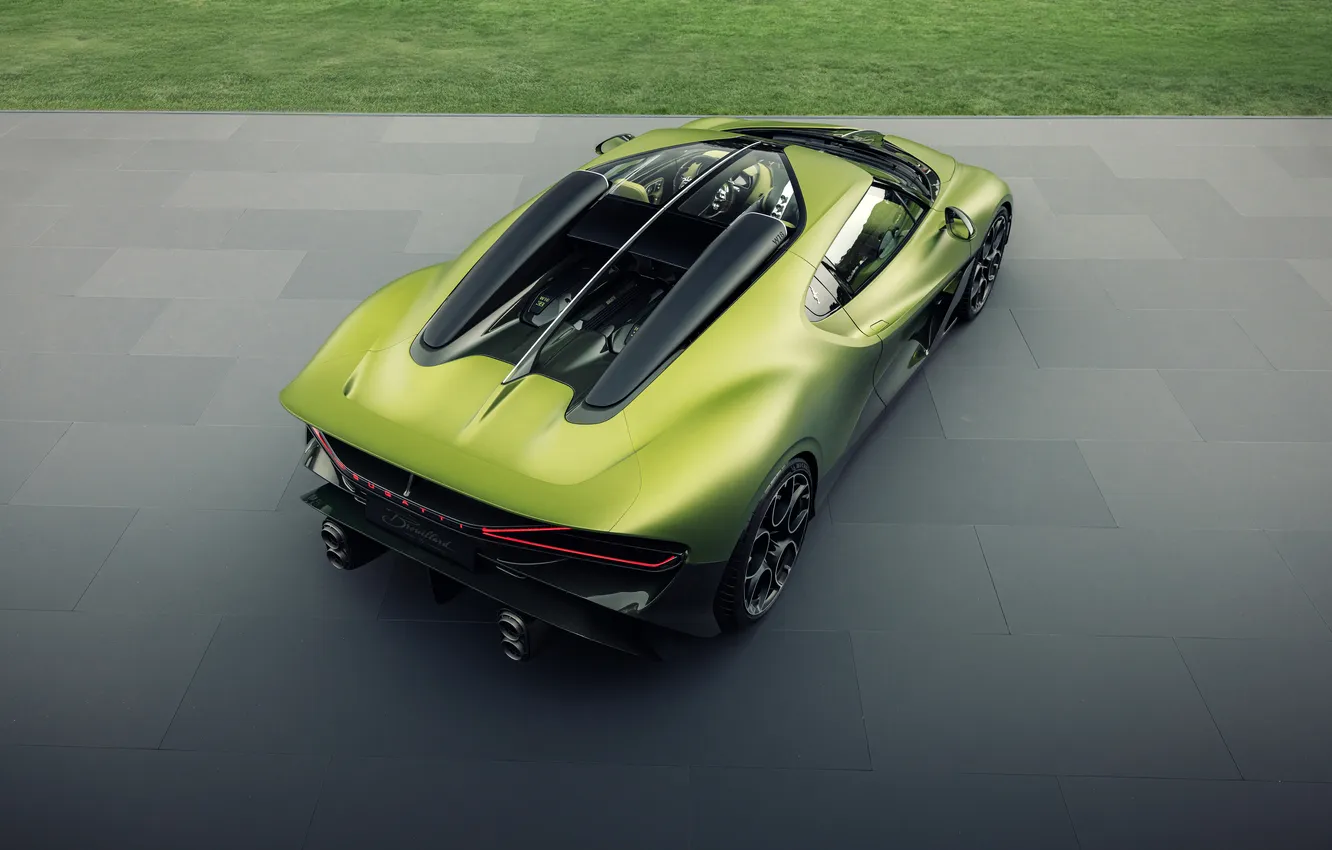 Photo wallpaper coupe, Bugatti, Bugatti, Coupe, hypercar, Hypercar, the only instance, brouillard