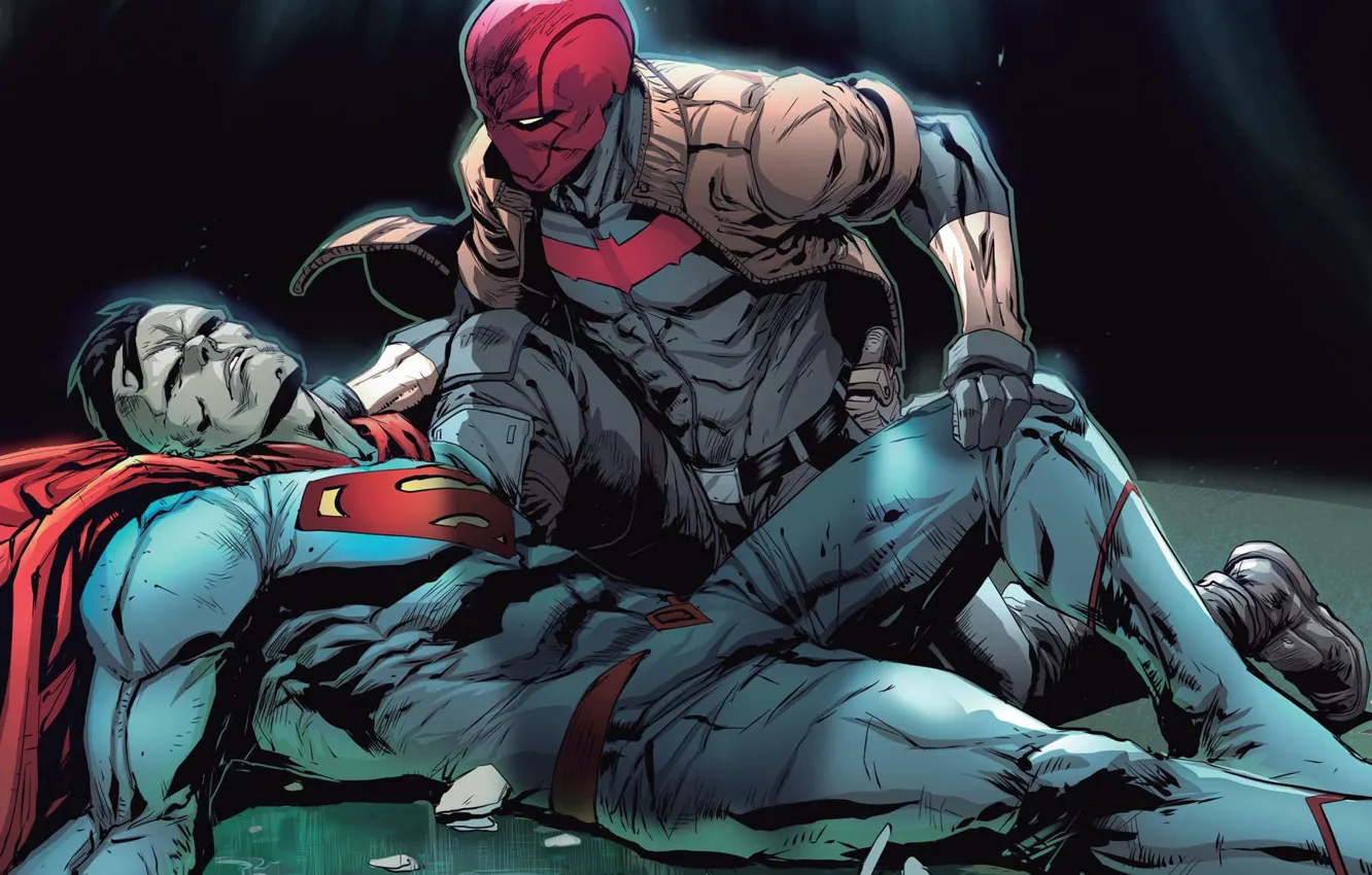 Photo wallpaper Red Hood, Bizarro, Jason Todd, Rebirth, DC, red hood and the outlaws, Outlaws