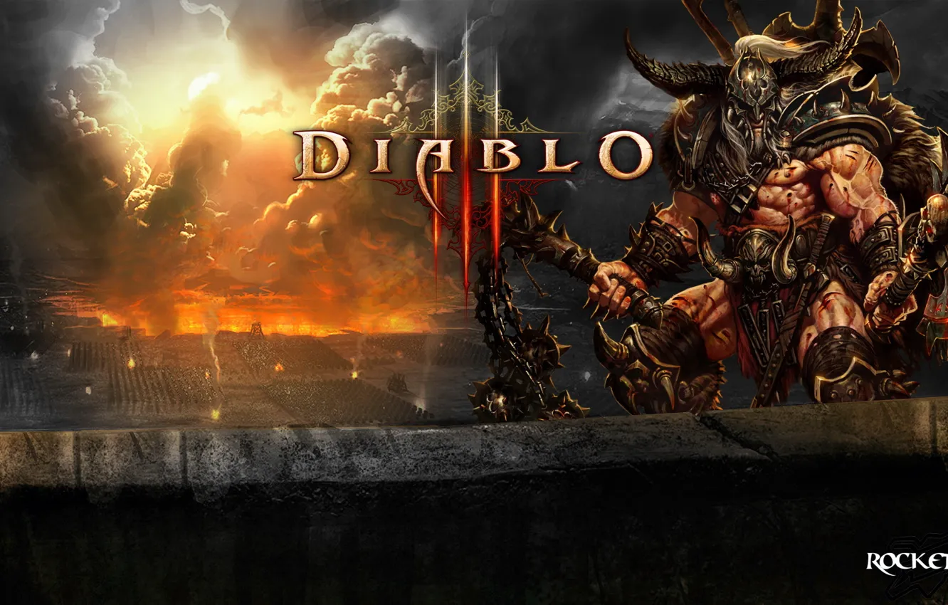 Photo wallpaper game, Blizzard, Diablo 3, diablo