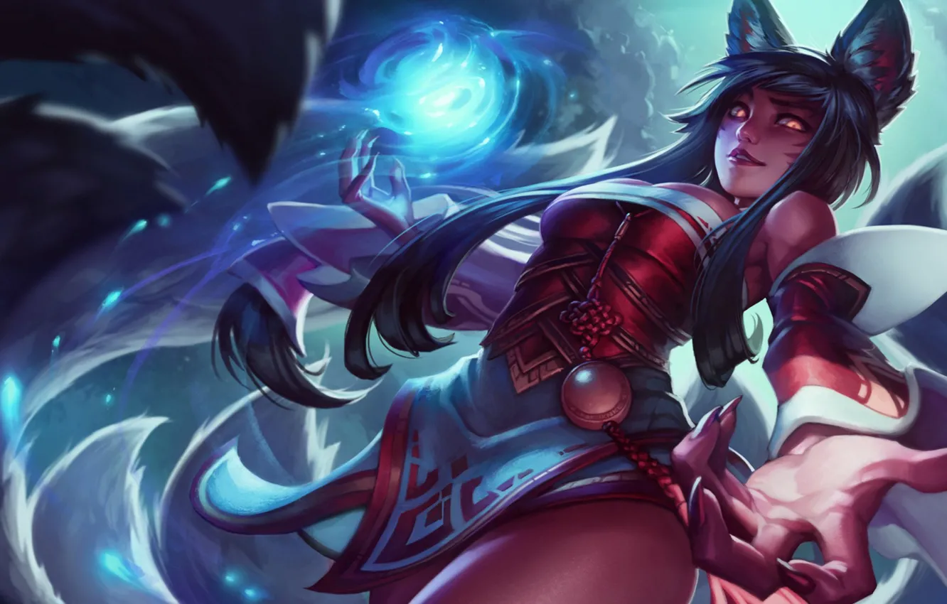 Photo wallpaper girl, Game, ears, League of legends, Multiplayer