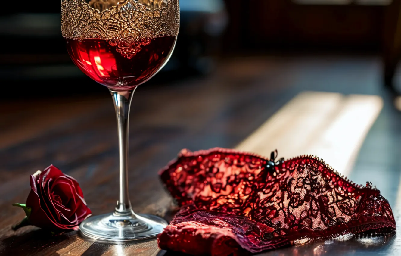 Photo wallpaper wine, February 23, AI ART