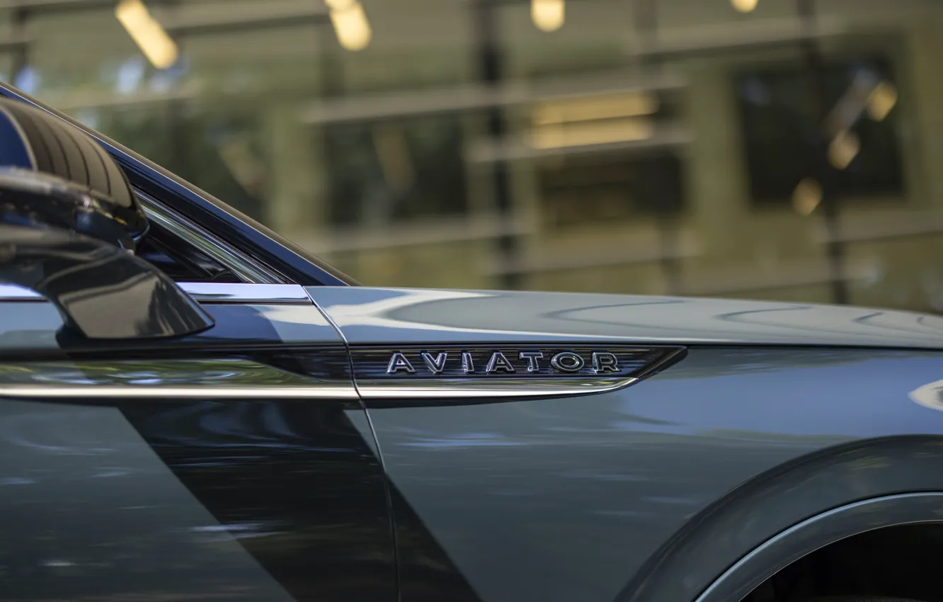 Photo wallpaper Lincoln, Aviator, Lincoln Aviator Black Label