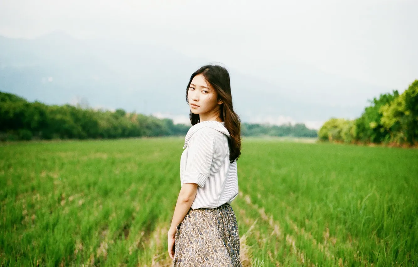 Photo wallpaper China, wallpaper, girl, sexy, woman, model, asian, cute