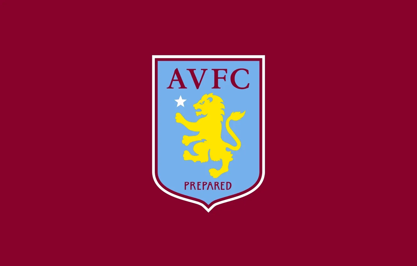 Photo wallpaper wallpaper, logo, football, England, Birmingham, Aston Villa FC
