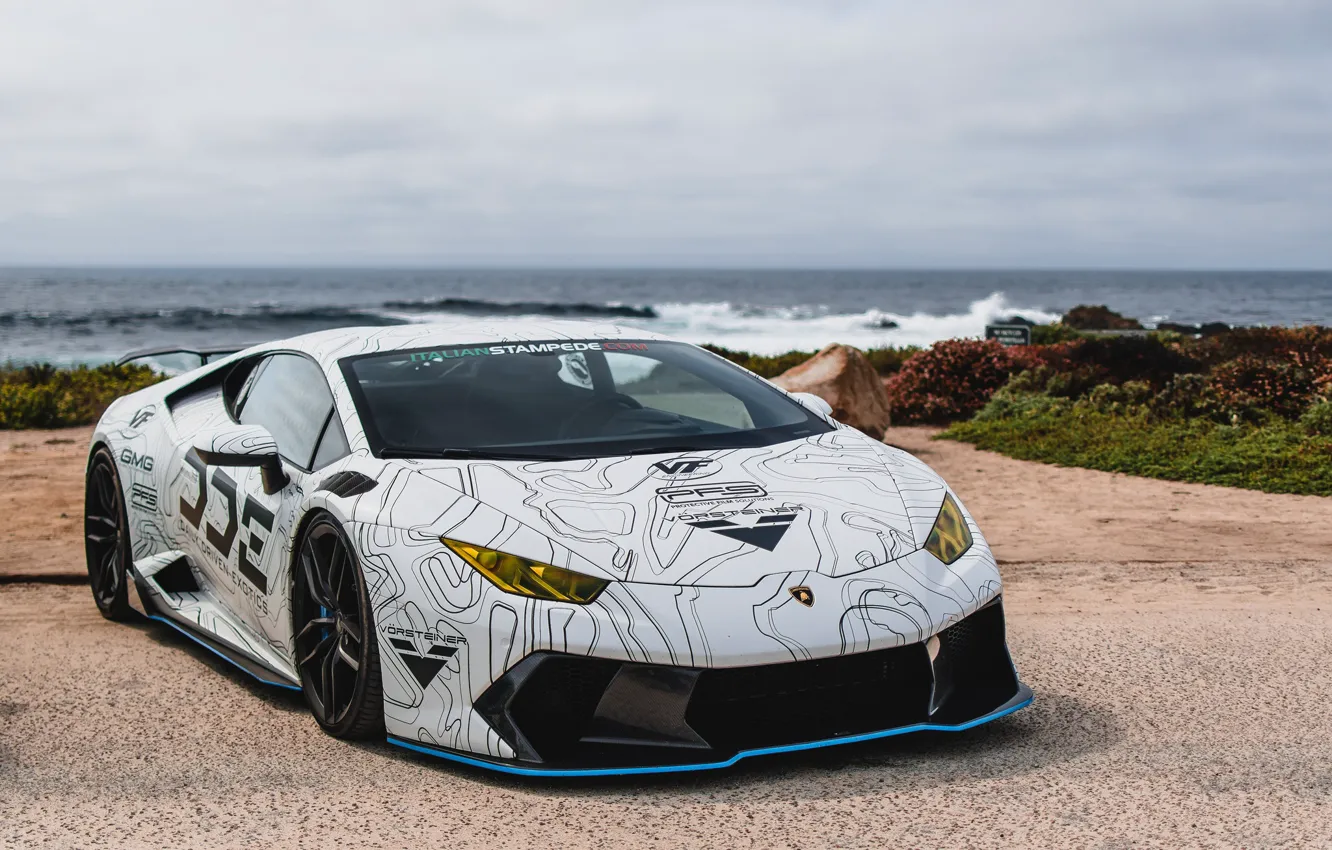 Photo wallpaper Lamborghini, Vorsteiner, Huracan, DDE