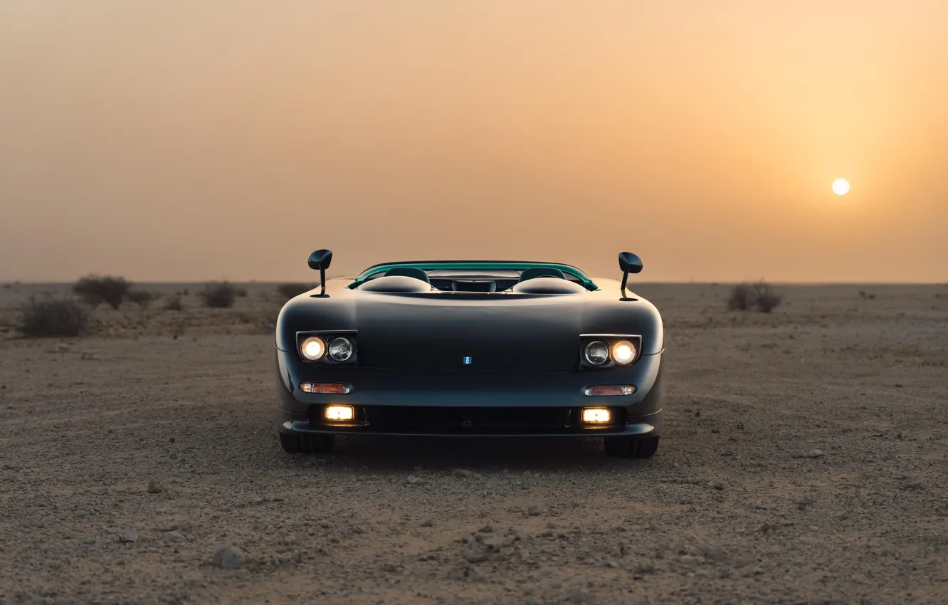 Photo wallpaper supercar, Supercar, 1995, De Tomaso, the only instance, The only instance, De Tomaso Guara Barchetta, …