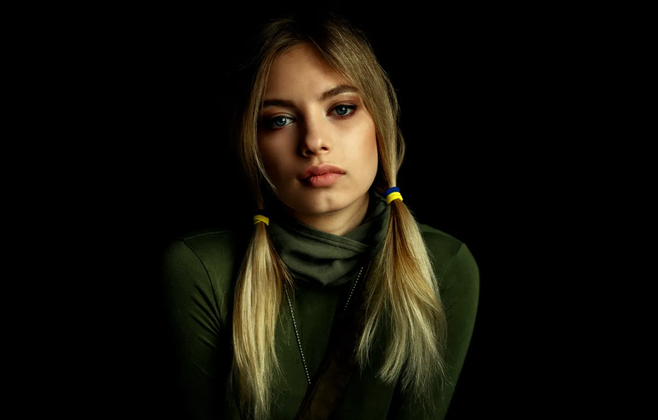 Photo wallpaper look, girl, model, Evan Semuta