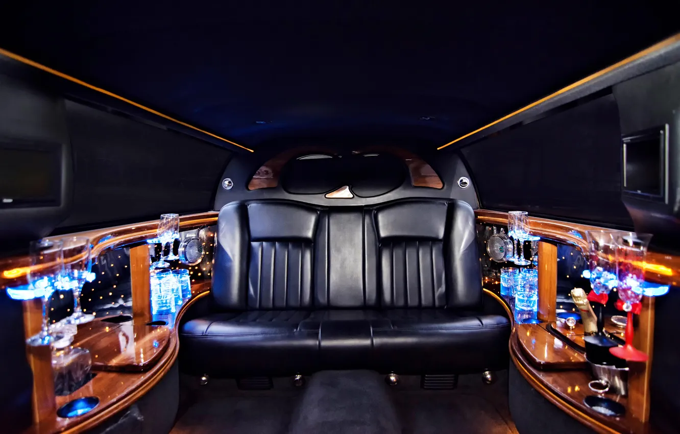Photo wallpaper leather, ceremony, show, Limousine, Transportation, Transport