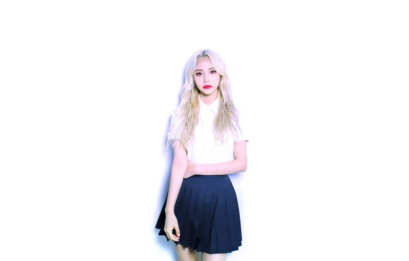 Photo wallpaper girls, blonde, Kpop, Loona, south korean girl, jinsoul