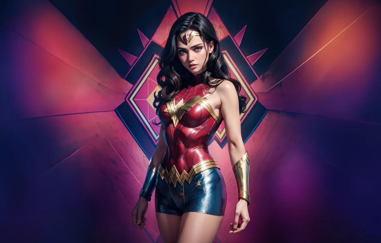 Photo wallpaper Spirit, Wonder Woman, unbreakable