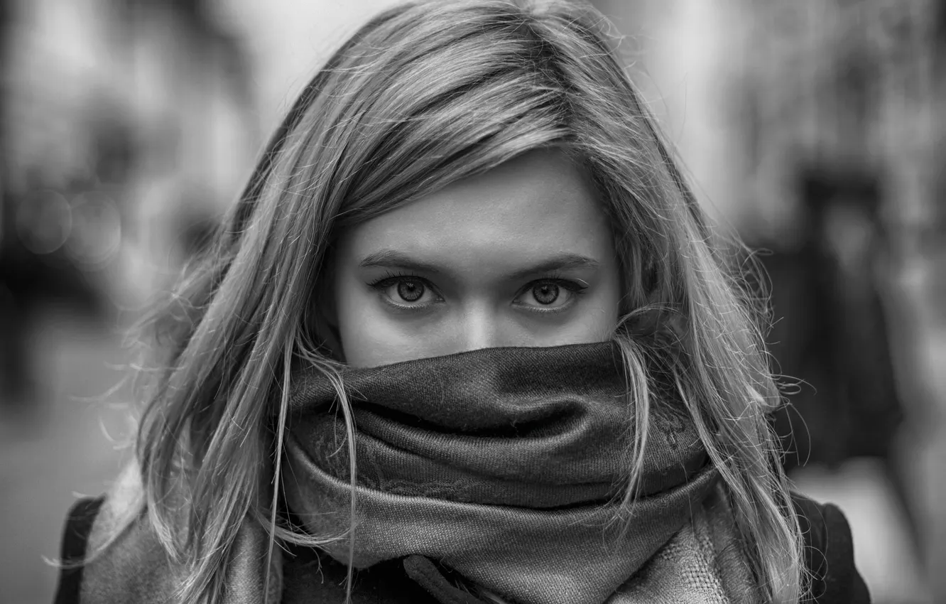 Photo wallpaper portrait, Dasha