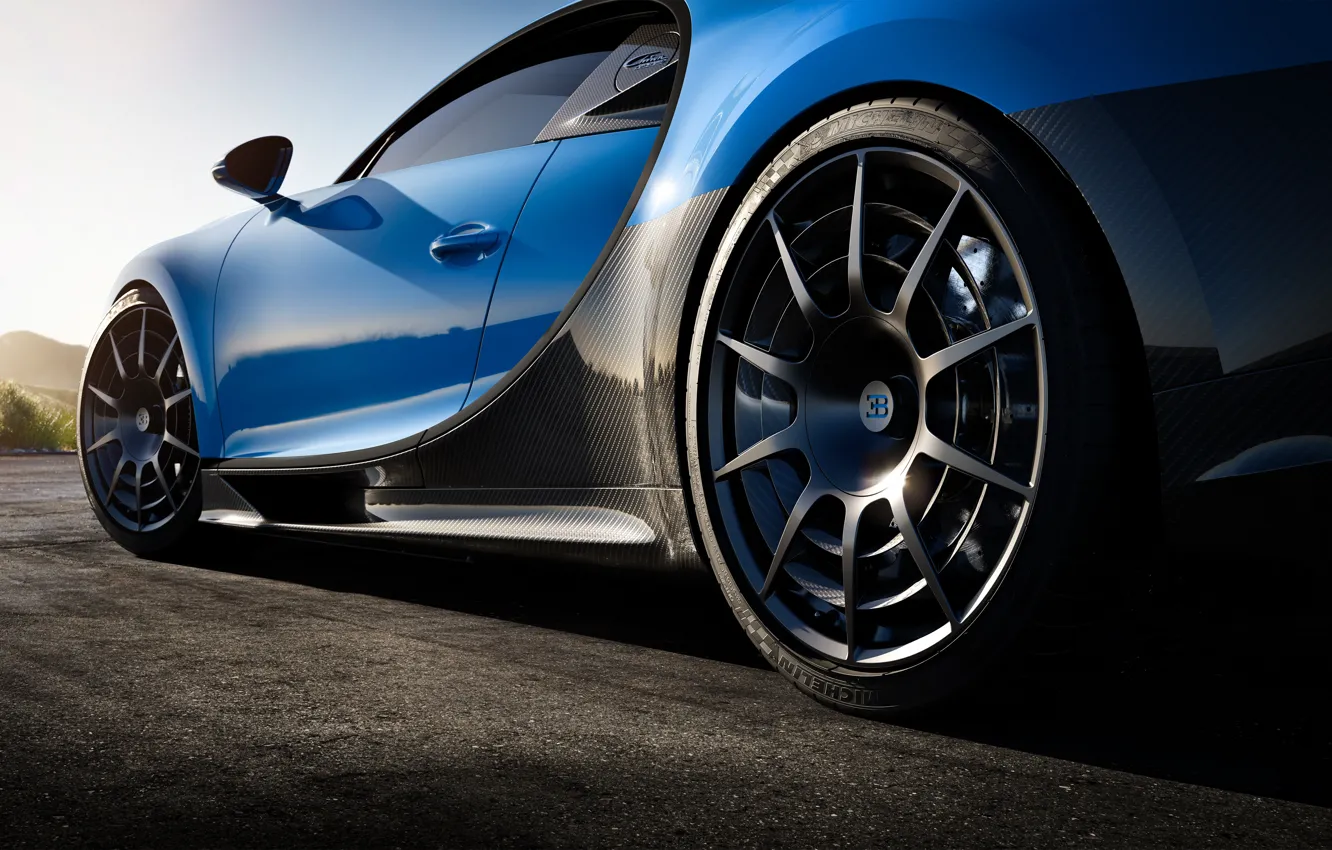 Photo wallpaper Bugatti, hypercar, Chiron, 2020, Pur Sport