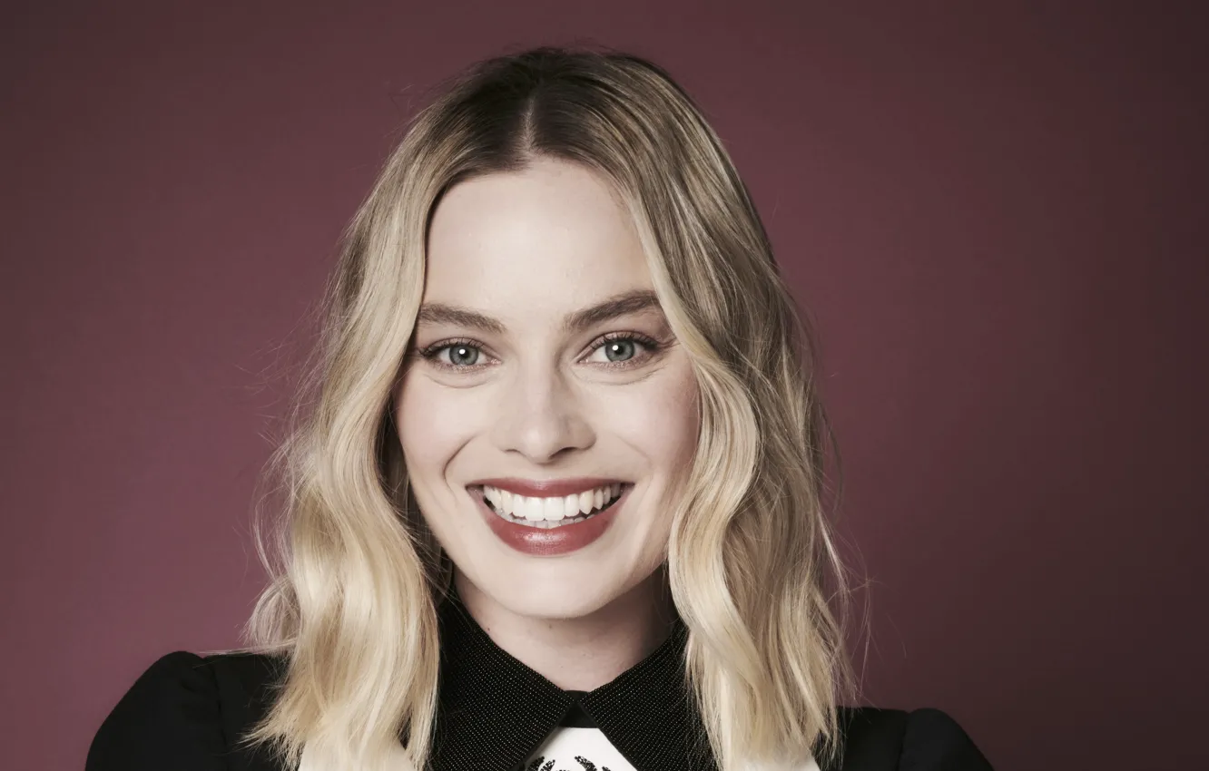 Photo wallpaper smile, blonde, beauty, smile, beauty, blonde, Margot Robbie, Margot Robbie