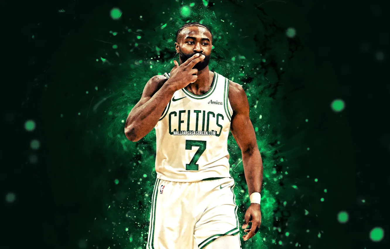 Photo wallpaper basketball, brown, Boston, NBA, Boston Celtics, Celtics, Jaylen, Jaylen Brown
