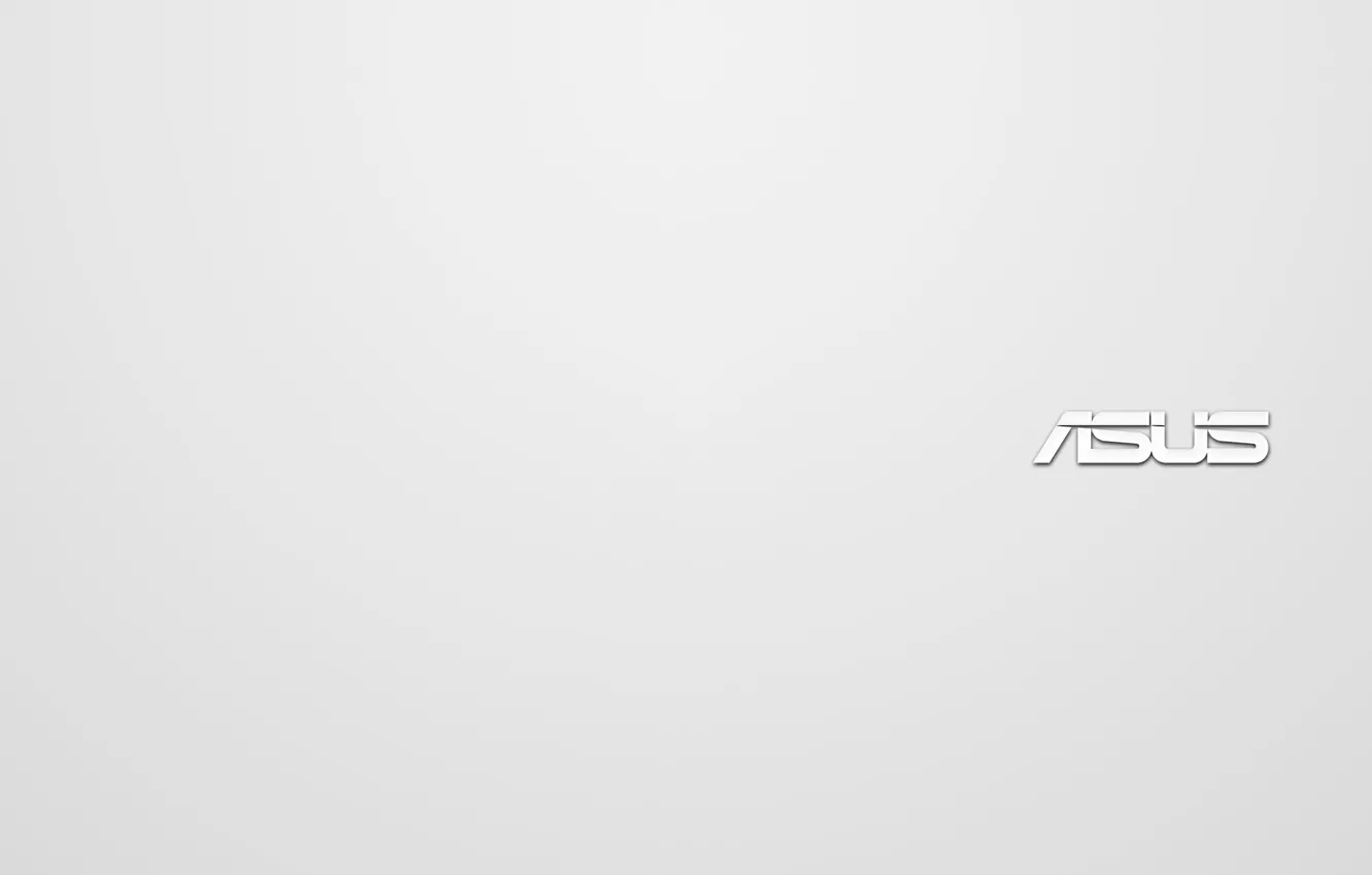 Photo wallpaper logo, logo, light background, digital art, asus, Minimalism