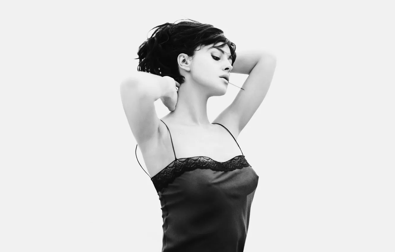 Photo wallpaper white, Wallpaper, black, Monica, Bellucci