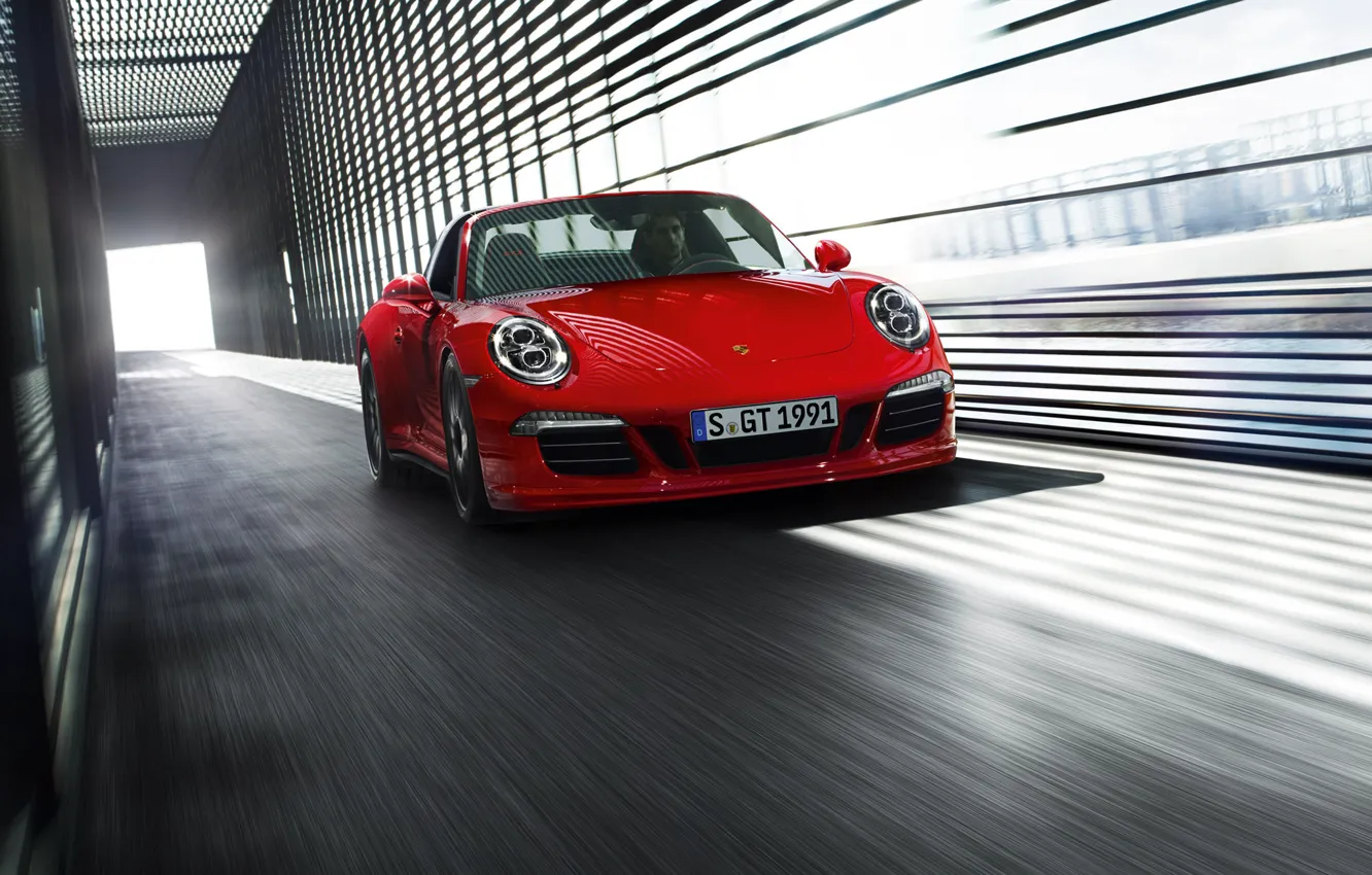 Photo wallpaper 911, Porsche, GTS, 2015, Targa 4