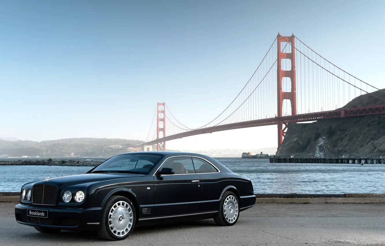 Photo wallpaper bentley, bridges, auto walls, bridges