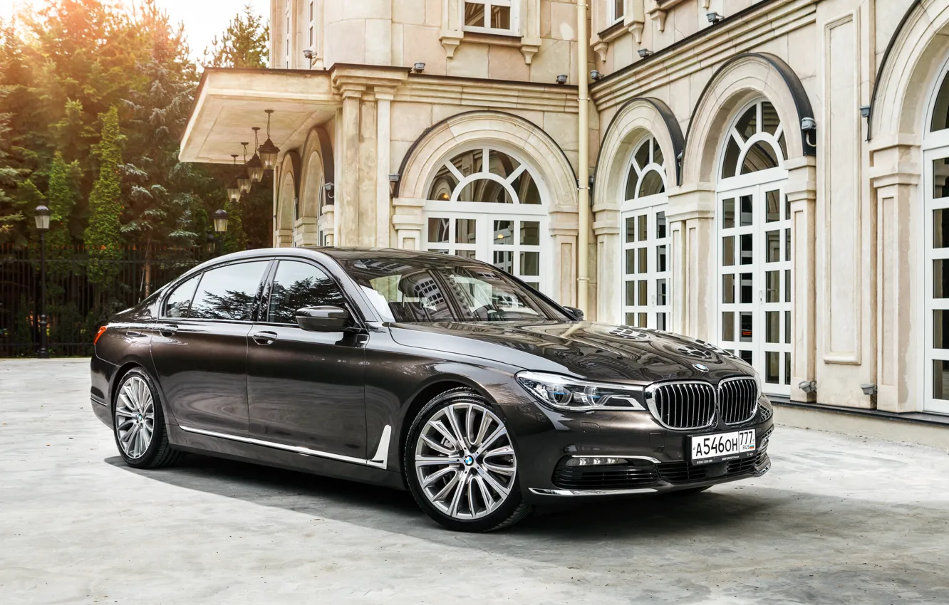 Photo wallpaper BMW, BMW, sedan, 7-Series, G12