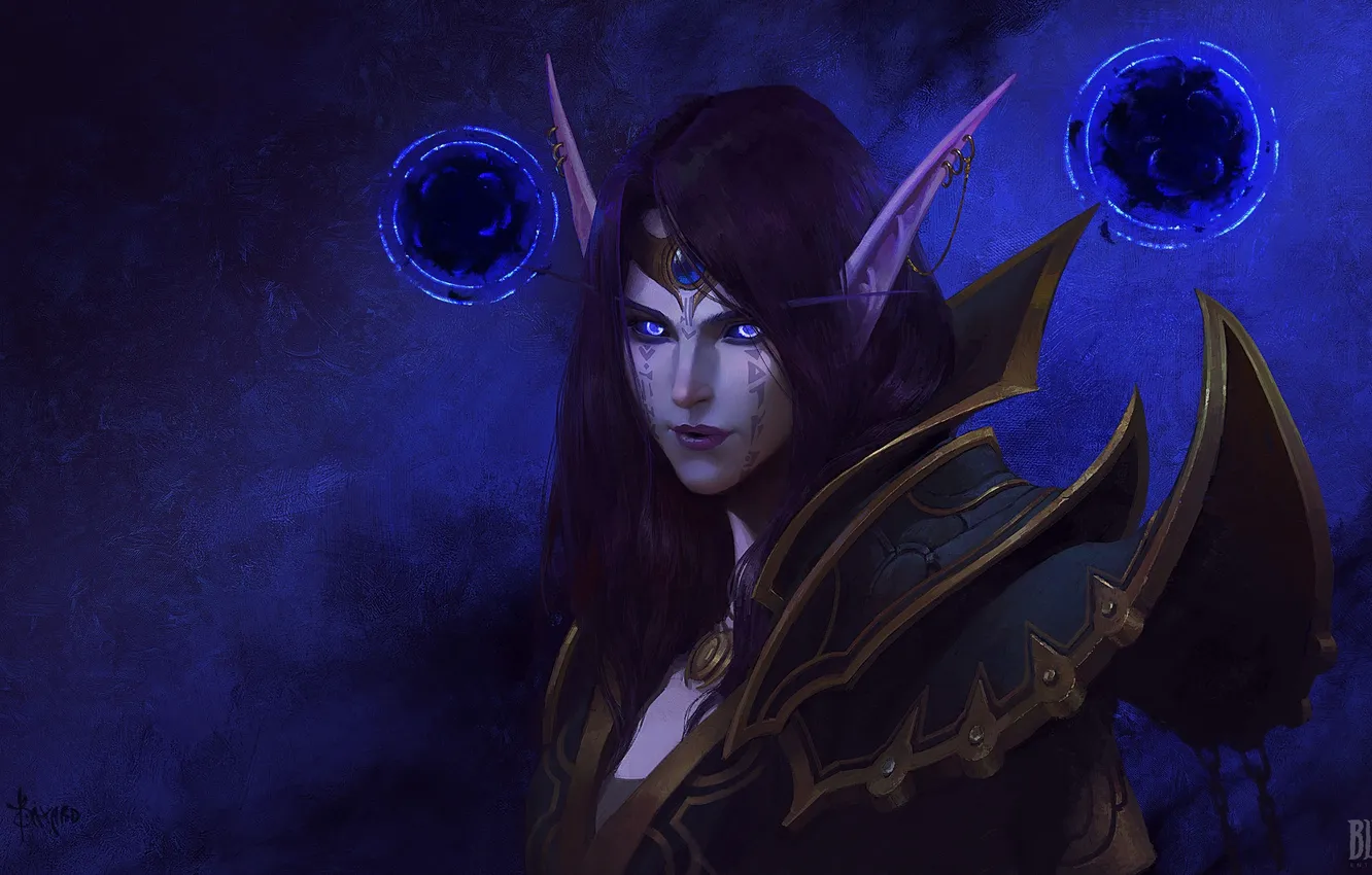 Photo wallpaper World of WarCraft, Blizzard Art, The War Within, Xal'ath