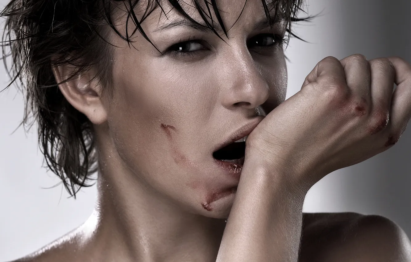 Photo wallpaper beauty, Nastia